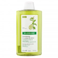 KLORANE - Shampoo Citrus Pulp Σαμπουάν συχνής χρήσης με πολτό Κίτρου & βιταμίνες, για όλους τους τύπους μαλλιών, 400ml