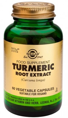 SOLGAR - Turmeric Root Extract Κουρκουμίνη 60 Φυτικές Κάψουλες