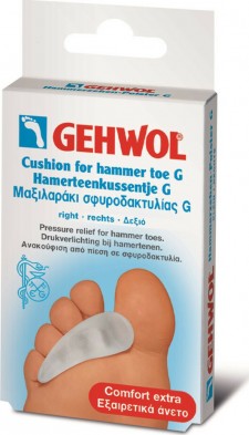 GEHWOL - Cushion for Hammer Toe G Μαξιλαράκι σφυροδακτυλίας τύπου G, για αριστερό πόδι 1τμχ