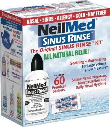 NEILMED - Sinus Rinse Kit Σύστημα Ρινικών Πλύσεων για Ενήλικες Με φιάλη 60 & Φακελίσκοι