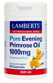LAMBERTS - Pure Evening Primrose Oil 1000mg 90 Κάψουλες
