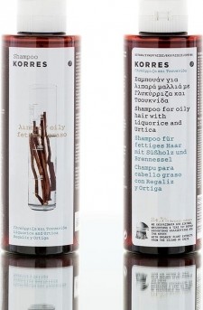 KORRES - Σαμπουάν Για Λιπαρά Μαλλιά Με Γλυκύρριζα & Τσουκνίδα 250ml 1+1 Δώρο
