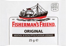 FISHERMANS FRIEND - Original Extra Strong Μέντα & Ευκάλυπτος για το Βήχα & τον Ερεθισμένο Λαιμό 25gr