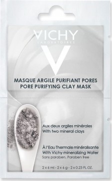 VICHY - Μάσκα Αργίλου Για Καθαρισμό Και Σύσφιξη Των Πόρων 2x6ml