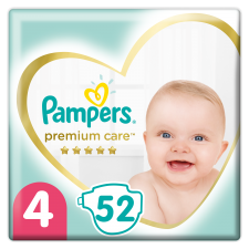 PAMPERS - Premium Care Μέγεθος 4 [9-14kg] 52 Πάνες