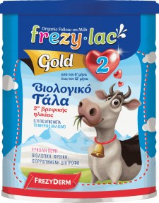 FREZYLAC - Gold 2 Βιολογικό Γάλα σε Σκόνη 6 - 12m+ 400gr