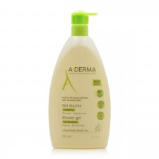 A-DERMA - Douche Surgras Ultra Rich Shower Gel Καθαρισμού Για Ξηρές Επιδερμίδες Για Πρόσωπο - Σώμα 750ml