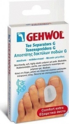 GEHWOL -Toe Separators G Medium Αποστάτης Δακτύλων Ποδιών G 3τμχ