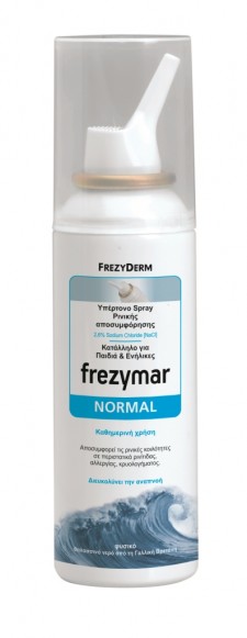FREZYDERM - Frezymar Normal Υπέρτονο Αποσυμφορητικό Ρινικό Spray 100ml