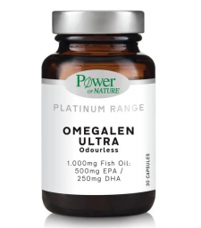 POWER HEALTH - Classics Platinum Omegalen 3 Ultra Συμπλήρωμα Διατροφής για την Ενίσχυση της Λειτουργίας της Καρδιά 30caps