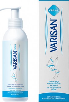 VARISAN - Cream Κρέμα Που Ανακουφίζει & Ενυδατώνει Tα Βαριά & Κουρασμένα Πόδια 150ml
