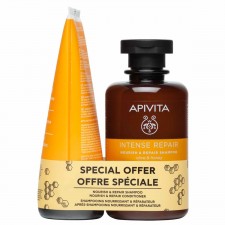 APIVITA - Promo Σαμπουάν Θρέψης Επανόρθωσης Με Ελιά Μέλι, 250ml Κρέμα Μαλλιών Θρέψης, 150ml