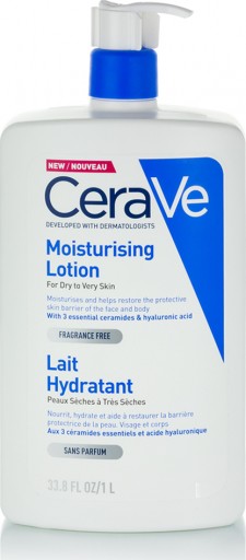 CERAVE - Moisturising Lotion for Dry to Very Dry Skin Ενυδατικό Γαλάκτωμα για Ξηρό έως Πολύ Ξηρό Δέρμα 1lt