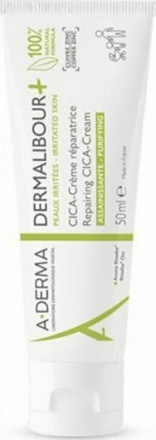A-DERMA - Dermalibour+ Cica Cream Επανορθωτική Κρέμα Κατά Των Ξηρών Ερεθισμών 50ml