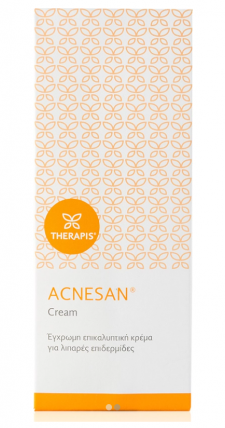 THERAPIS -  Acnesan Cream Έγχρωμη Επικαλυπτική Κρέμα για Λιπαρές Επιδερμίδες 75ml