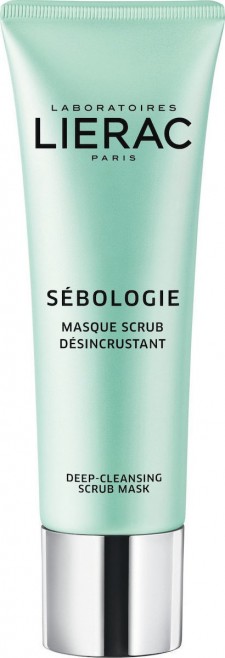 LIERAC - Sebologie Deep-Cleansing Scrub Mask, Απολεπιστική Μάσκα Προσώπου για Βαθύ Καθαρισμό της Επιδερμίδας 50ml