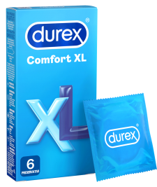 DUREX - Comfort XL Προφυλακτικά Για Μεγαλύτερη Άνεση 6τμχ