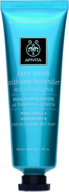 APIVITA - Face Mask with Sea Lavender Μάσκα Ενυδάτωσης με Θαλάσσια Λεβάντα, 50 ml