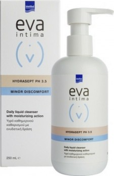 INTERMED - EVA Intima Hydrasept PH3.5 Minor Discomfort Υγρό Καθαρισμού Για Την Ευαίσθητη Περιοχή 250ml
