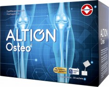 ALTION - Osteo Συμπλήρωμα Διατροφής για την Υγεία των Αρθρώσεων & των Χόνδρων - Γεύση Πορτοκάλι, 30 φακελάκια