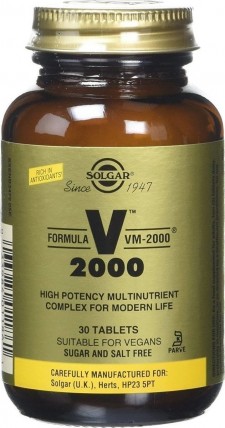 SOLGAR - VM 2000 Συμπλήρωμα Διατροφής Πολυβιταμινών 30tabs