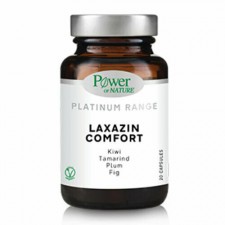 POWER HEALTH - Platinum Range Laxazin Comfort Συμπλήρωμα Διατροφής για την Αντιμετώπιση της Δυσκοιλιότητας 20Caps.