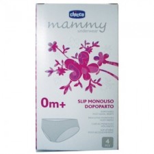 CHICCO - Slip Nursing Mammy No4, Σλιπ Μίας Χρήσης Από Υγιεινό Απαλό Μη Υφασμένο Ύφασμα 4 τμχ