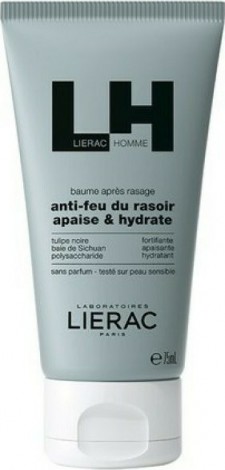 LIERAC - Homme Apaise & Hydrate After Shave Balm για Μετά το Ξύρισμα, 75ml