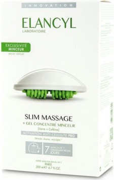 ELANCYL - Slim Massage Τζελ Για Μασάζ Κατά Της Κυτταρίτιδας 200ml & Gant Γάντι Αδυνατίσματος 1 τεμάχιο
