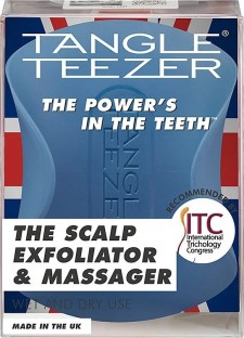 TANGLE TEEZER -  The Scalp Exfoliator and Massager Coastal Blue Βούρτσα Μαλλιών