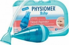 PHYSIOMER - Baby Extra Soft Ρινικός Αποφρακτήρας & 5 Προστατευτικά Φίλτρα