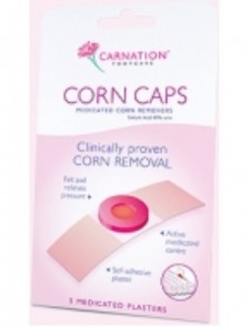 CARNATION - Corn Caps Επιθέματα Αφαίρεσης Κάλων με Σαλικυλικό Οξύ 5τμχ
