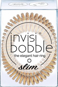 INVISIBOBBLE - Slim Bronze Me Pretty Λαστιχάκια Μαλλιών 3τμχ