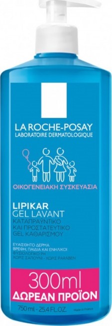 LA ROCHE POSAY - Lipikar Lavant Gel Καθαρισμού Για Πρόσωπο - Σώμα 750ml