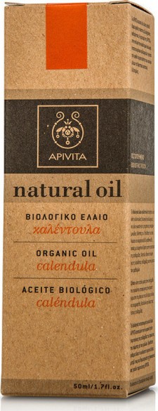 APIVITA - Natural Oil Φυτικό Βιολογικό Έλαιο Καλέντουλα 50ml