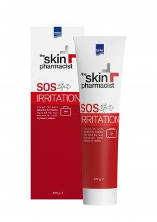 INTERMED - THE SKIN PHARMACIST SOS Irritation Cream Καταπραϋντική Κρέμα για την Ευαίσθητη Επιδερμίδα Λόγω Έκθεσης στον Ήλιο 100gr