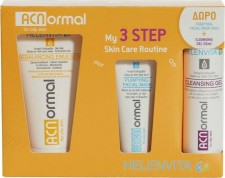 HELENVITA - Promo Acnormal Rebalancing Emulsion Ενυδατική Κρέμα Προσώπου 60 ml & Δώρο Purifying Facial Mask Μάσκα για Βαθύ Καθαρισμό 20 ml + Cleansing Gel Αφρίζον Καθαριστικό 50 ml