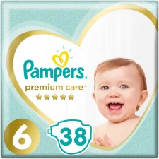 PAMPERS - Premium Care Μέγεθος 6 [13+kg] 38 Πάνες