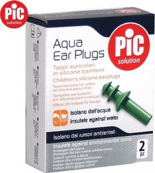 PIC - Aqua Sport Ear Plugs Παιδικές Ωτοασπίδες Σιλικόνης Ειδικά για Θαλάσσια Σπορ 2Τμχ