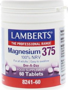 LAMBERTS - Magnesium 375 100% NRV 60 Ταμπλέτες