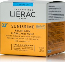 LIERAC - Sunissime Baume Réparateur Réhydratant Anti Âge Global Ενυδατικό Βάλσαμο Προσώπου για Μετά τον Ήλιο 40ml