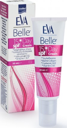 INTERMED - EVA Belle Day Face Cream SPF15 Ενυδατική - Αναπλαστική Κρέμα Προσώπου 50ml