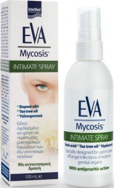 INTERMED - EVA Mycosis Intimate Spray Για Την Ευαίσθητη Περιοχή Κατά των Μυκητιασικών Λοιμώξεων 100ml