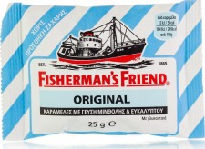 FISHERMANS FRIEND - Original Μέντα Ευκάλυπτος για τον Ερεθισμένο Λαιμό & το Βήχα 25gr