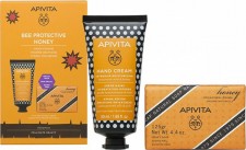 APIVITA - Promo Bee Protective Honey Hand Cream 50ml & Natural Soap Σαπούνι με Μέλι 125g