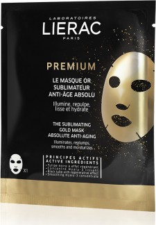 LIERAC - Premium The Sublimating Gold Mask Χρυσή Mάσκα Προσώπου Απόλυτης Αντιγήρανσης 20ml