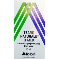 ALCON - Tears Naturale II Οφθαλμικές Σταγόνες για Ξηροφθαλμία 15ml