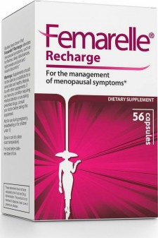 FEMARELLE - Recharge Συμπλήρωμα Διατροφής για Γυναίκες Άνω των 50 Ετών, 56 Κάψουλες