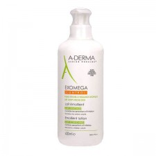 A-DERMA - Exomega Control Lait Emolliente Μαλακτική Φροντίδα για το Ατοπικό & πολύ Ξηρό Δέρμα, για Πρόσωπο & Σώμα, 400ml
