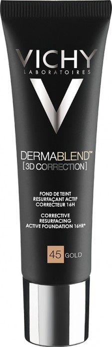 VICHY - Dermablend 3D Correction 45 Gold Καλυπτικό Make-up  30ml